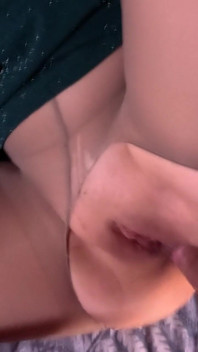 Hard Anal in Torn Pantyhose