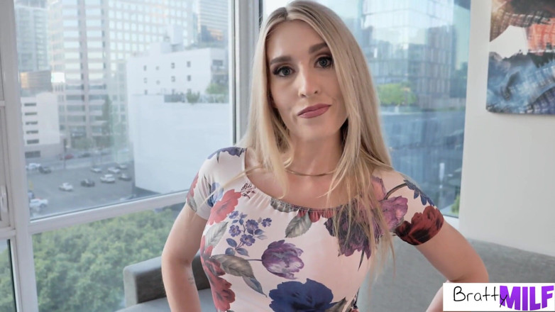 BrattyMilf: Üvey annem gevşememe yardım ediyor - s8:e9