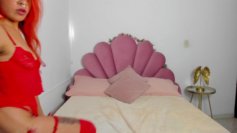 Yue Darko: Dívka S Barevnými Vlasy Masturbuje Velmi Horká Na Kameru P5