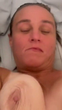All frontal of me riding and cuming and him pounding me on my back till he fills me and of course showing my creampie prize