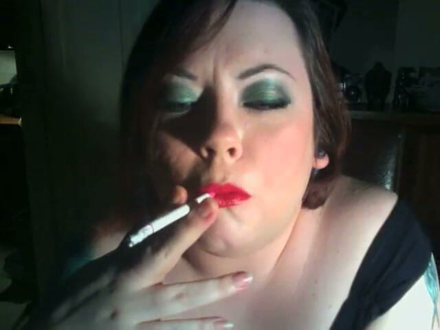 Tina Snua: Naughty Nanny Will Fill Your Lungs with Smoke - Smoking BBW