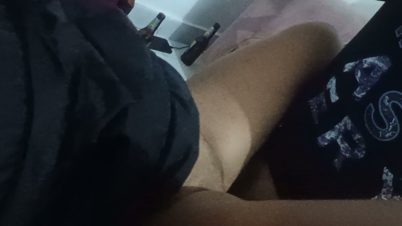 AngyAmazon: Friend Rubbing His Cock Against My Pussy and Fucks Me...