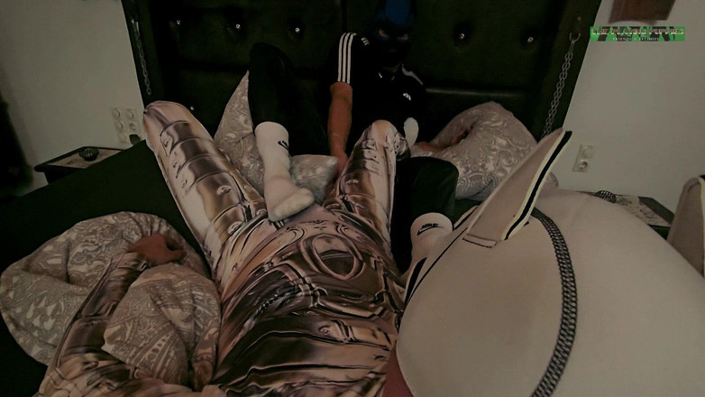 The Playing Puppies: Playing Puppies Wrestling, Feet Worship and Teasing in the Bedroom...