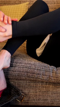 Locktober Part 6 - Foot Tease