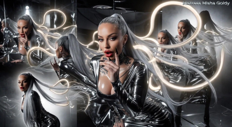 Goddess Misha Goldy: Total Darkness Goon Session