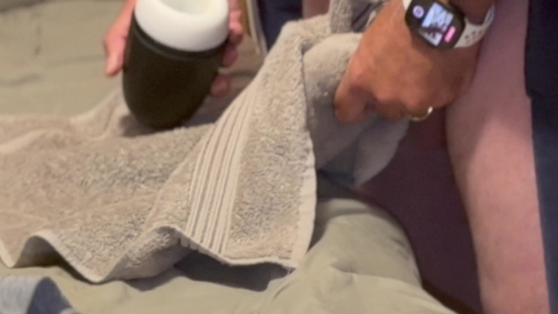 Truridge: Cum lube kouření hračka hands free orgasmus