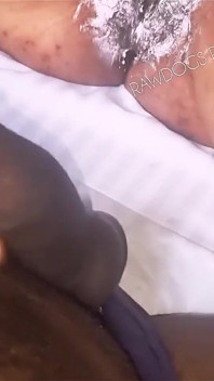 Shaving My Ex Girlfriend Big Pussy with Cream for Us to Have a Great Hot Sex Stay Tune