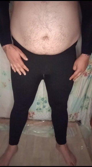 News One: Me Pissing First Time in Leggins