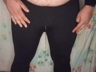 News One: Me Pissing First Time in Leggins