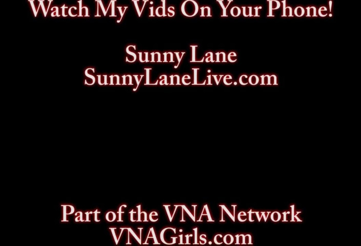 Sunny Lane: Sunny Lane Sexy Strip and Dildo Play!