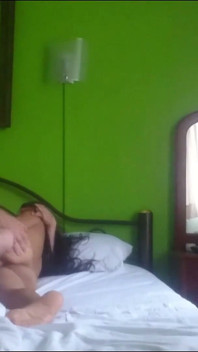 Asian MILF Plays with a White Cock Anal, Cumface and Tits