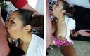 Latina girls: वह अठारह साल की है और सेरेना अली भूरे बालों वाली लैटिन मूल की रंडी अपनी चूत के साथ बड़े लंड को चोदती है