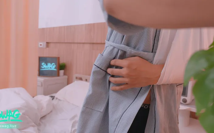 SWAG.live: Threesome in the Hospital: Slutty Nurse Gets Fucked by Doctor...