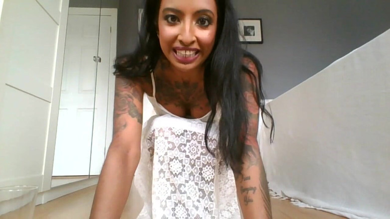 BabeXX69XX Asian MILF: Sweet Girls Pees and Rides BBC for Stepdaddy