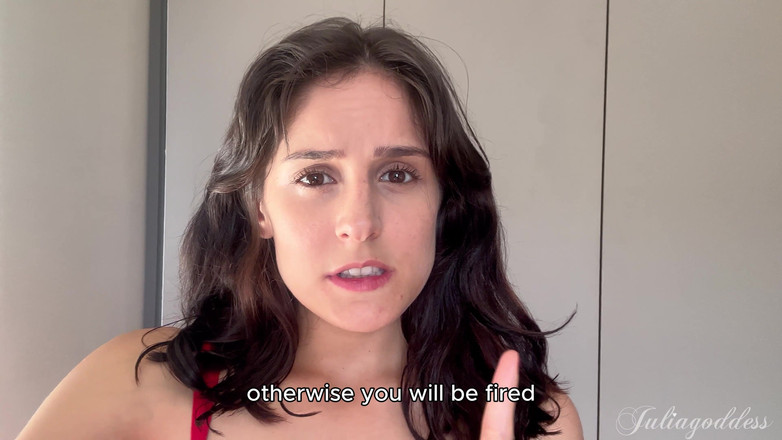 Shameless Little Ginger: Your Boss Orders Facesiting to Squirt Reverse Cowgirl Anal and...