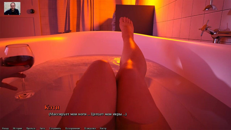 3DXXXTEEN2 Cartoon: Busty girl fingers her tight pussy in the bathroom - 3D Porn -...