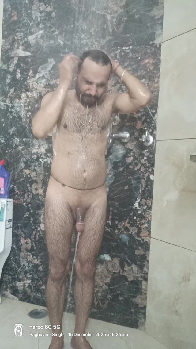 Arab Shower (Indian Desi Man)