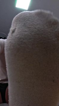 Boy Feet & Socks Smelling Foot Fetish Close up Sneaker & Sock Strip