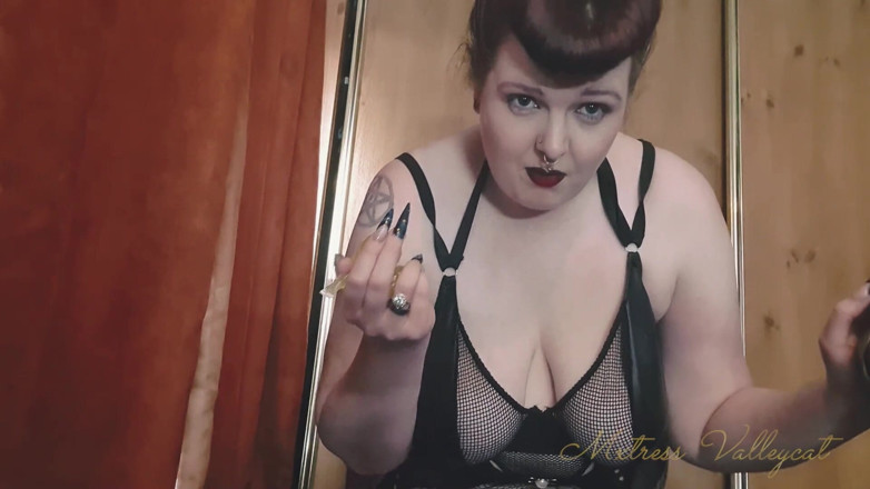Mxtress Valleycat: Goth drottning förstör dina bollar