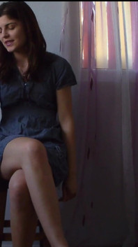 Kinky Teen Pee in a Glass and Thinks About Swallowing It
