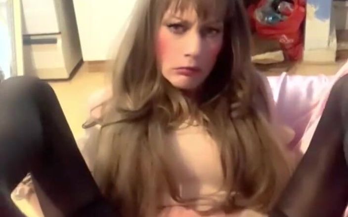 Lisa Luvly: Кросс/транс Ванесса ястреба в колготках