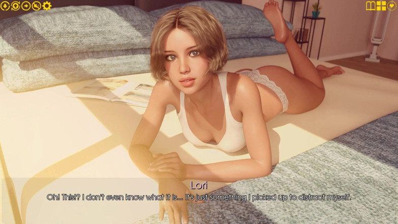3D Cartoon Porn: Moja przyjemność 30 - Julian pieprzy Haley w łóżku w nocy po BJ,...