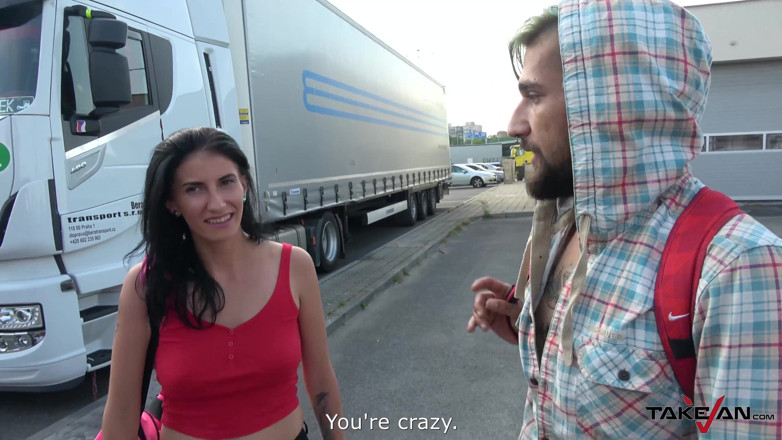 Take Van: Sie wird eine ritt bekommen, aber nicht ohne wichse auf...