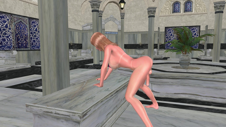 TransLure: Красивий транссексуал з великими грудьми трясе член сексуальними позами 3d хентай