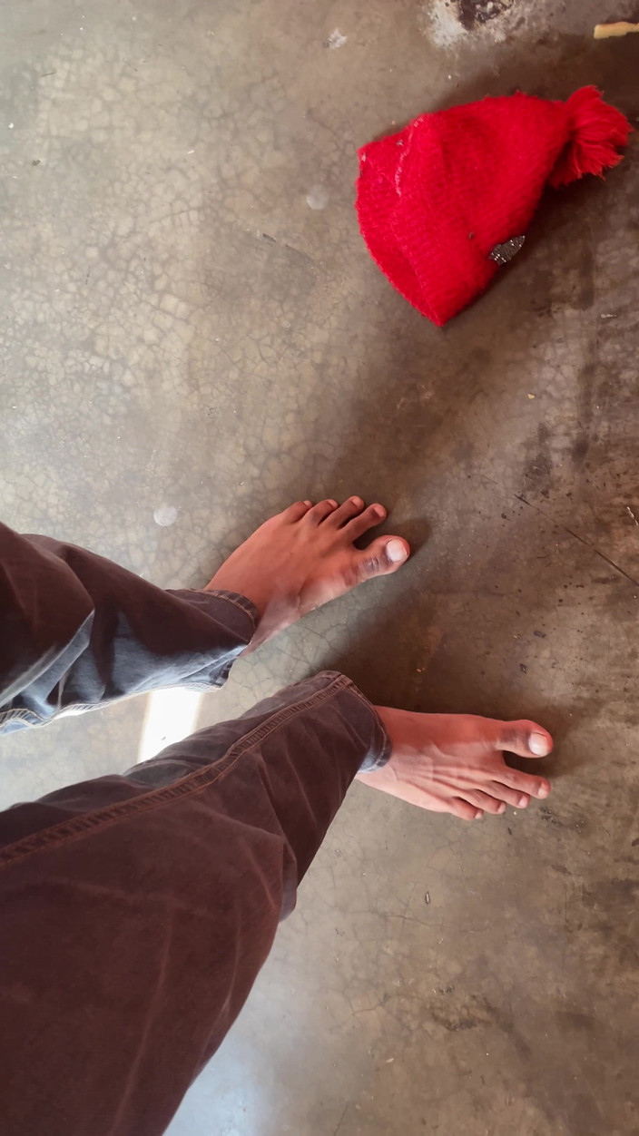 Big dream: Hra s tělem se sexy chodidly