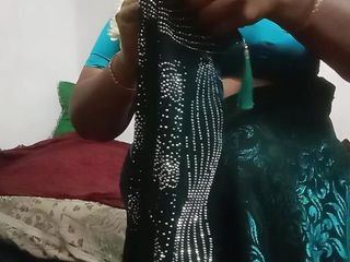 Santhi89: Tamoule à gros nichons, belle tatie sexy