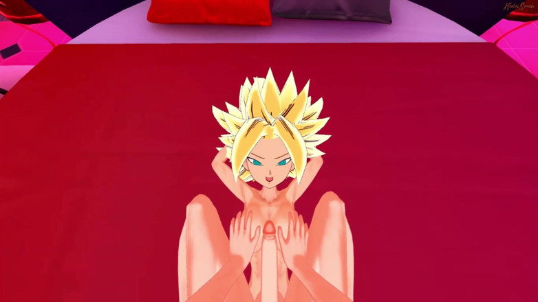 Hentai Smash: POV fucking Caulifla until she turns Super Saiyan - Dragon Ball...