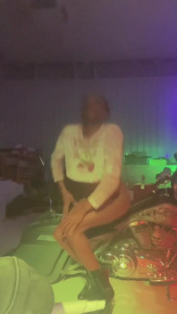 BBC TS Slow Dancing on Motorcycle