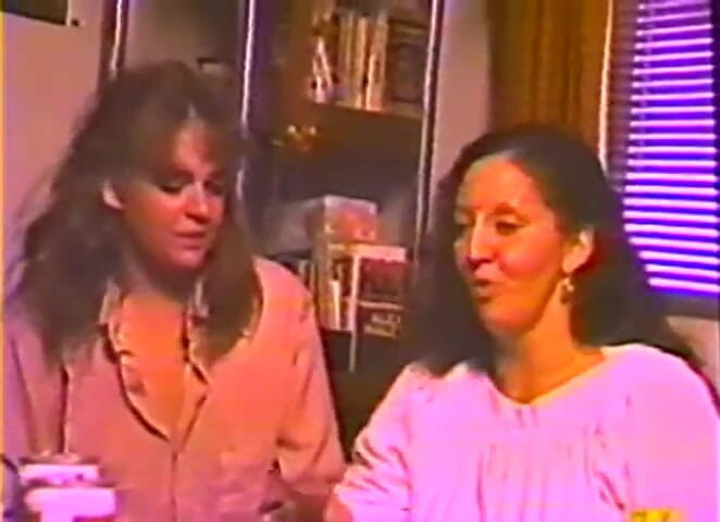 Homegrown Vintage: Night turns into amateur lesbian fun