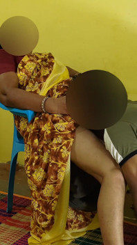The House Owner, Stepaunty, Had Come to Collect Rent. I Engaged in Sexual Play with Her and Had Sex with That Mature Woman