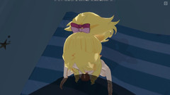 H3DC: Blowjob sudut pandangan pertama hentai Yamada Elf 3d.