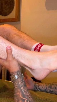 Hair, Feet and Cock