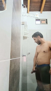 So Hot Masturbating in the Bathroom