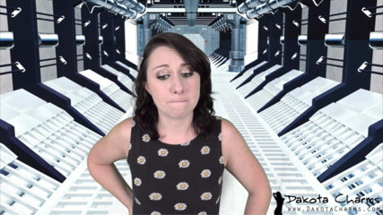 Dakota Charms: Big alien with a little penis