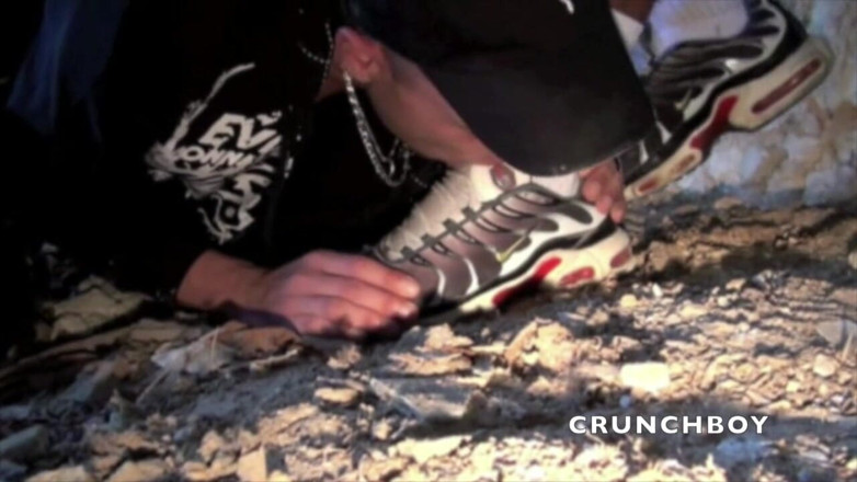 Sneaker gay: Extreme sneaker feet and foot humiliation outdoor