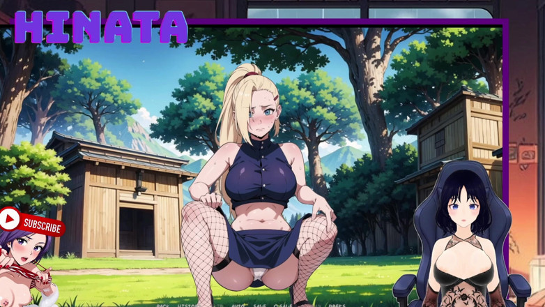 Hinata Queen: Aku menonton Ino netrenadr saat dia berkeringat, gemetar dan menunjukkan...