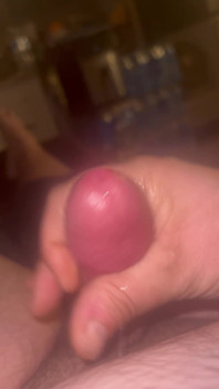 Jacking off My Six Inch Cock