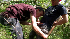 Crunch Boy: Twink používaný ošukaným klukem v exhib lese