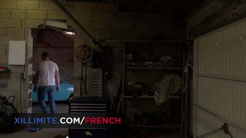 Made In France: Lola Candy offers her ass to the mechanic guy