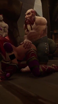Kerdil Berseronok dengan seorang Elf | Warcraft Parody