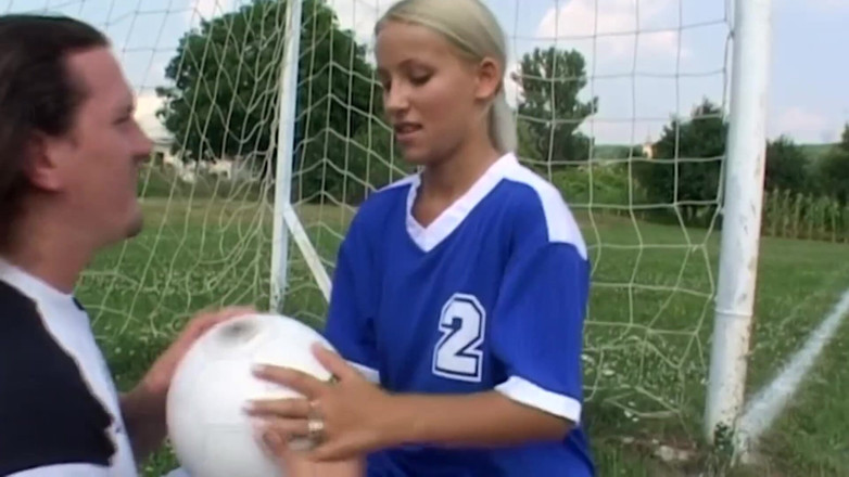 Public Entertainment: Cute football teen fucked by her coach