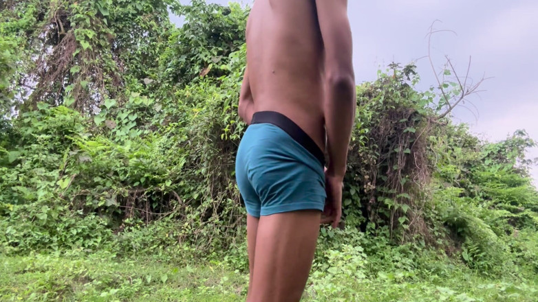 LonlyBoy: Young Solo Indian Boy Masturbating in Public Place