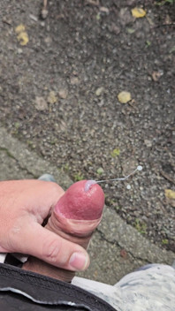 Outdoor Cumshot Big