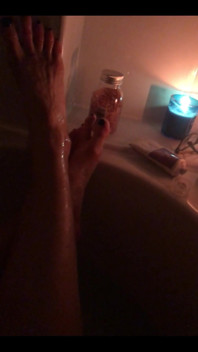 I’m in the Bath.... and You Are Shivering Holding My Fluffy Towel with Your Cock Locked in Its Cage