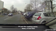 Czech Taxi: Student sprutar fem gånger