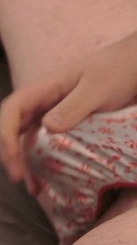 Peppermint Candy Thong play masturbare și spermă